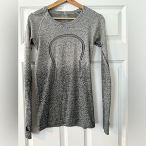 Lululemon, size 6, long sleeve swiftly